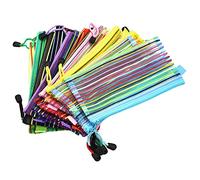 Katnetoly A6 Zipper Mesh Pouch, Penna Sacchetto Del Documento Del Sacchetto di Immagazzinaggio Del Sacchetto per il Trucco, Articoli per Ufficio, Accessori da Viaggio (14 Pezzi)