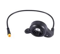 Katnetoly Acceleratore Un Pollice con Dito per Bici Elettrica, Acceleratore per Bici Elettrica FT-21X, Kit di Parti per Bicicletta Elettrica per Scooter Elettrico (Impermeabile)