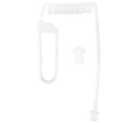 Katnetoly Accessori per Auricolari Auricolare per Tubo Auricolare Acustico a Spirale Trasparente per Auricolare walkie Talkie Radio bidirezionale