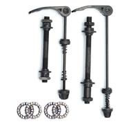 Katnetoly Accessori per La Modifica della Ruota del Portapacchi Anteriore e Posteriore della Bicicletta, Cava A Sgancio Rapido, ASSE Anteriore e Posteriore.