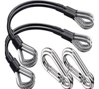 Katnetoly Accessori per Palestra per Palestra per la Casa Fitness 10 "Attacchi per Cavi per Palestra con Macchina per Estensioni per Le Gambe A Tiraggio del Carabinatore