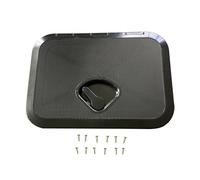 Katnetoly Accessorio per Portello di Accesso al Ponte Marino e Coperchio di Ispezione per Portello di Ispezione A Prova di Perdite per Barche Marine RV Rettangolo con Serratura