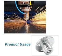 Katnetoly Accoppiamento Rigido con Flangia da 5 mm per Albero di Guida del Motore con Cuscinetto 'Asse.