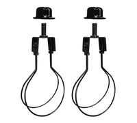 Katnetoly Adattatore A Clip Lampadina A Lampadina da 2 Pacchi Include Leveller Finial e Paralumshade per la Sostituzione