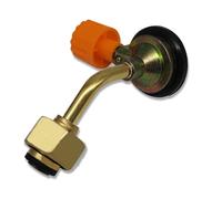 Katnetoly Adattatore del Connettore di Ricarica del Serbatoio Della Bombola del Serbatoio di Propano per il All'Aperto Picnic Valvola del Connettore di Riempimento Della Bombola di Propano Du