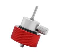 Katnetoly Adattatore di Ricarica per Ricarica di Gas Propano Della Rivista con Porta per Olio Siliconico di Facile Installazione