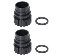 Katnetoly Adattatore per Bottiglie di Soda da 2 Pezzi per Terra Soda Steam Maker e Bottiglie di Vetro da 0,7 L, Adattatore per Bottiglie di Vetro A Collegamento Rapido