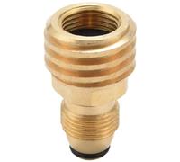 Katnetoly Adattatore per Gas Propano Converte La Valvola di Servizio del Serbatoio POL LP in QCC1 / Tipo1- da Vecchio A