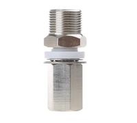 Katnetoly Adattatore per Montaggio Antenna S216 da 3/8' 24 A SO239 (SO-239) A Pezzi di Ricambio Adattatore per Montaggio Antenna Filettato 3/8-24