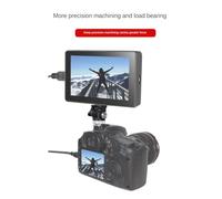 Katnetoly Adattatore per Montaggio Hot-Shoe Girevole A 360° Supporto per Montaggio A Vite da 1/4 di Pollice Mini Testa A Sfera per Treppiede per Fotocamera Videocamera di Montaggio