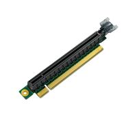 Katnetoly Adattatore Scheda Riser PCIE 16X PCI Express 3.0 Convertitore Slot PCI-e A PCI-e 16X Connettori A 90 Gradi per Server 1U Durevole Facile Installazione