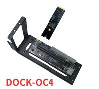 Katnetoly Adatto per Scheda Grafica Esterna Oculink/M.2 NVMe Laptop EGPU GPU Dock PCIE 4.0 X4 Gen4 Notebook Scheda di Espansione GDP, B Accessori di Ricambio 1 Set