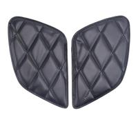 Katnetoly Adesivo Serbatoio Moto Protezione Serbatoio Moto retrò Decorazione Vintage Cafe Racer Style Knee Grip Moto Tank Pad (Nero)