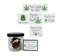 Katnetoly Adotta Un Peluche di Erbaccia, Un Barattolo di Peluche Divertente, Accessori da Scrivania A