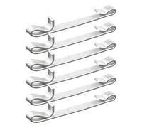 Katnetoly Aggiornamento del Morsetto Scorrevole del Cassetto Cassetta Degli Attrezzi Parti Ricambio Morsetto Scorrevole Cassetto Cassetta Degli Attrezzi 2 Pollici A Doppio 12 Pezzi