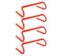 Katnetoly Agility Training Speed Hurdles Barra Trasversale per Allenamento Calcio 15 cm Barra Trasversale per Allenamento Calcio per Allenamento Calcio - Arancione