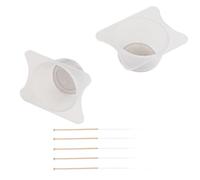 Katnetoly Ago per Aerografo da 0,3 mm con Tazza Filtro Aerografo per la Tazza di Verniciatura per L'Uso 'Aerografo di