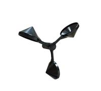 Katnetoly Alloggiamento 'Anemometro Parte del Indicatore di Direzione Guscio A 3 Tazze per Anemometro