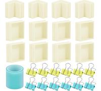 Katnetoly Alloggiamento per Stampi Regolabile per La Realizzazione di Stampi in Silicone, Telaio di Alloggiamento per Stampi in Resina DIY Stampi per Candele Stampi per Sapone