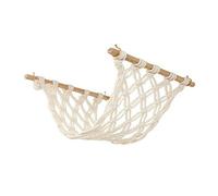 Katnetoly Amaca per Frutta Macrame per Cucina L', Rete Portafrutta per Amaca Vegetariana e Gancio per Cesto di Frutta Appeso