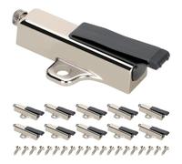 Katnetoly Ammortizzatore per Porta con Chiusura Ammortizzata10 Pezzi per Ante/Ante, Ammortizzatore per Porta con Chiusura Ammortizzata In Metallo con