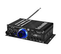 Katnetoly Amplificatore Stereo per Auto AK360 Amplificatore Radio con Riproduzione Lossless USB Amplificatore Audio HiFi Bluetooth 5.0