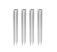 Katnetoly Ancoraggi A Terra per Archi di Rose, Set di 4 per Fissaggi per Archi A Rose, Ancoraggi A Terra In Acciaio Legato A Forma di U,