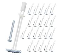 Katnetoly Ancoraggio per Cartongesso con Bullone per Dispositivi di Fissaggio da 1/4 Pollice-20 Pollice, Kit di Ancoraggio per Carichi Pesanti per Montaggio TV, 22 Pezzi