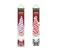 Katnetoly . Appendi Lo Striscione. Striscioni Decorativi Natalizi per Interni Ed Esterni, per Porte D'Ingresso e Garage B