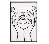 Katnetoly Art Sculture Murali Metallo Ispessito 1pc Astratto Silhouette Silhouette DEMMA DEMPIONE DECIFICA