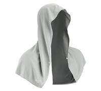 Katnetoly Asciugamano con Cappuccio Rinfrescante Versatile in Grigio per Collo e Viso, per Sauna, Yoga e Avventure in