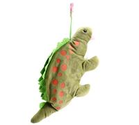 Katnetoly Astuccio per Ragazzo, Morbido Peluche 3D Portapenne Borsa Cancelleria per Forniture Scolastiche Organizer Portapenne, Dinosauro Verde