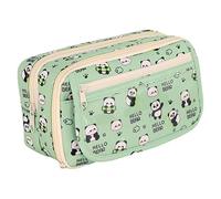 Katnetoly Astuccio Portapenne di Grande Capacità, Organizer per Cancelleria, Astuccio Portapenne, Borsa Portapenne, Borsa Portapenne