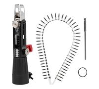 Katnetoly Attrezzatura per Serraggio per Trapano Elettrico Adattatore per Pistola Sparachiodi Automatica Installata su Trapano Elettrico con Cacciavite Nero Durevole