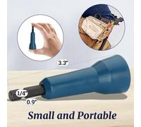 Katnetoly Attrezzo Twister per Trapano, Kit Assortimento di WireNut Twister, 3 Twister WireNut per Trapano + 150 Cappucci per Fili