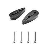 Katnetoly Aumento dello Spessore del Manubrio per Bici, Spaziatori per Manubrio da 10 Mm, Accessori per Biciclette.