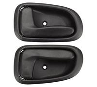 Katnetoly Auto all'Interno Maniglia Interna della Porta Nero Sinistra/Lato Destro Anteriore Posteriore per Geo 1993 1994 1995 1996 1997