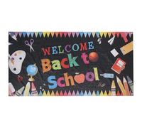Katnetoly Banner di Bentornato a Scuola, Banner Sullo Sfondo del Primo Giorno di Scuola, Forniture per Decorazioni per Feste di Bentornato a Scuola