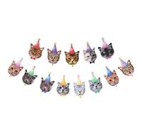Katnetoly Banner per Compleanno degli Animali Domestici Gatto Cane, Bunting di Carta Appeso per Feste di Compleanno dei Gatti e Cani