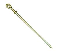 Katnetoly Barra di a Terra, Barra di a Terra, Barra di a Terra in Acciaio Zincato di Industriale, Strumento Eccellente -18 Pollici