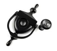 Katnetoly Battente per Porta Massiccia, Battente per Porta Antifurto, Tipo Vittoriano A Corda, Spioncino per Specchio Della Porta, Specchio per Porta con Lente In Vetro,C