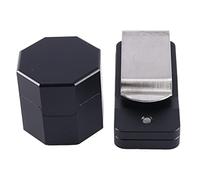 Katnetoly Biliardo Cue Chalk Case Stecche da Biliardo Leggero Magnetico all'Usura Octagon Pool Stecca Clip per Accessori da Biliardo