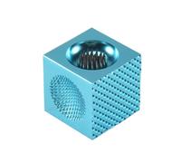 Katnetoly Biliardo Quadrato Strumento per Stecca da Biliardo Strumento per Riparatore Shaper Muti-Funzionale Affilatrice per Punte da Club Accessori per Biliardo Blu