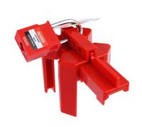 Katnetoly Blocco con Valvola A Sfera con Lucchetto per Tubi con Diametro Esterno da 1/2 Pollice-2-1/2 Pollice - il Design Impedisce L'Attivazione Accidentale