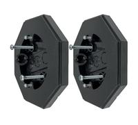 Katnetoly Blocco di Montaggio per Rivestimento per Piastra di Montaggio Esterna Blocco di Montaggio Liscio e Piatto Sostituisce 8161