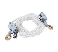 Katnetoly Block And Tackle 65 Ft 3/8In Puleggia In Corda per Magazzini di Zootecnia