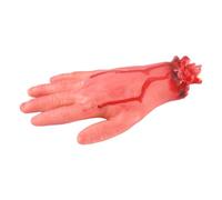 Katnetoly Bloody Horror Spaventoso Halloween Prop Falso Tagliato Un Grandezza Naturale Braccio Mano Casa Spaventoso Sanguinante