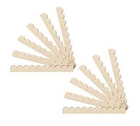 Katnetoly Bordo Smerlato A Bordo Rivestimento In Legno 12 Pezzi di Modanatura In Legno Smerlato