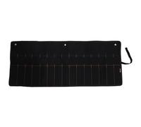 Katnetoly Borsa per Appendere Lo Scalpello, Portautensili Tascabile In Tela, Porta Chiavi, 15 Tasche per Coltelli, Sgorbie, Falegname