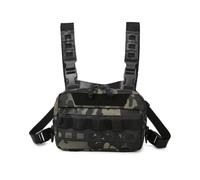 Katnetoly Borsa per Attrezzatura da Pesca A Tracolla per Petto con Esche da Pesca per Escursionismo